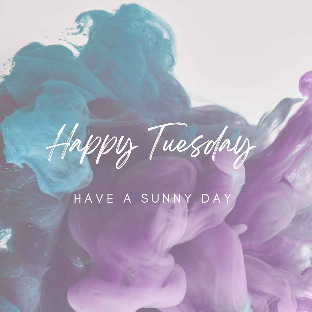 Abstract vector painting background happy tuesday images.